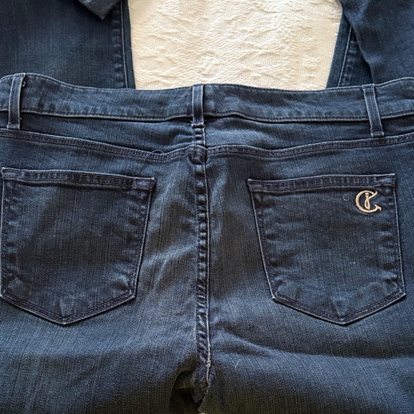 Gently Loved Cookie Johnson Dark Blue Denim FAITH Jeans - Picture 6 of 11